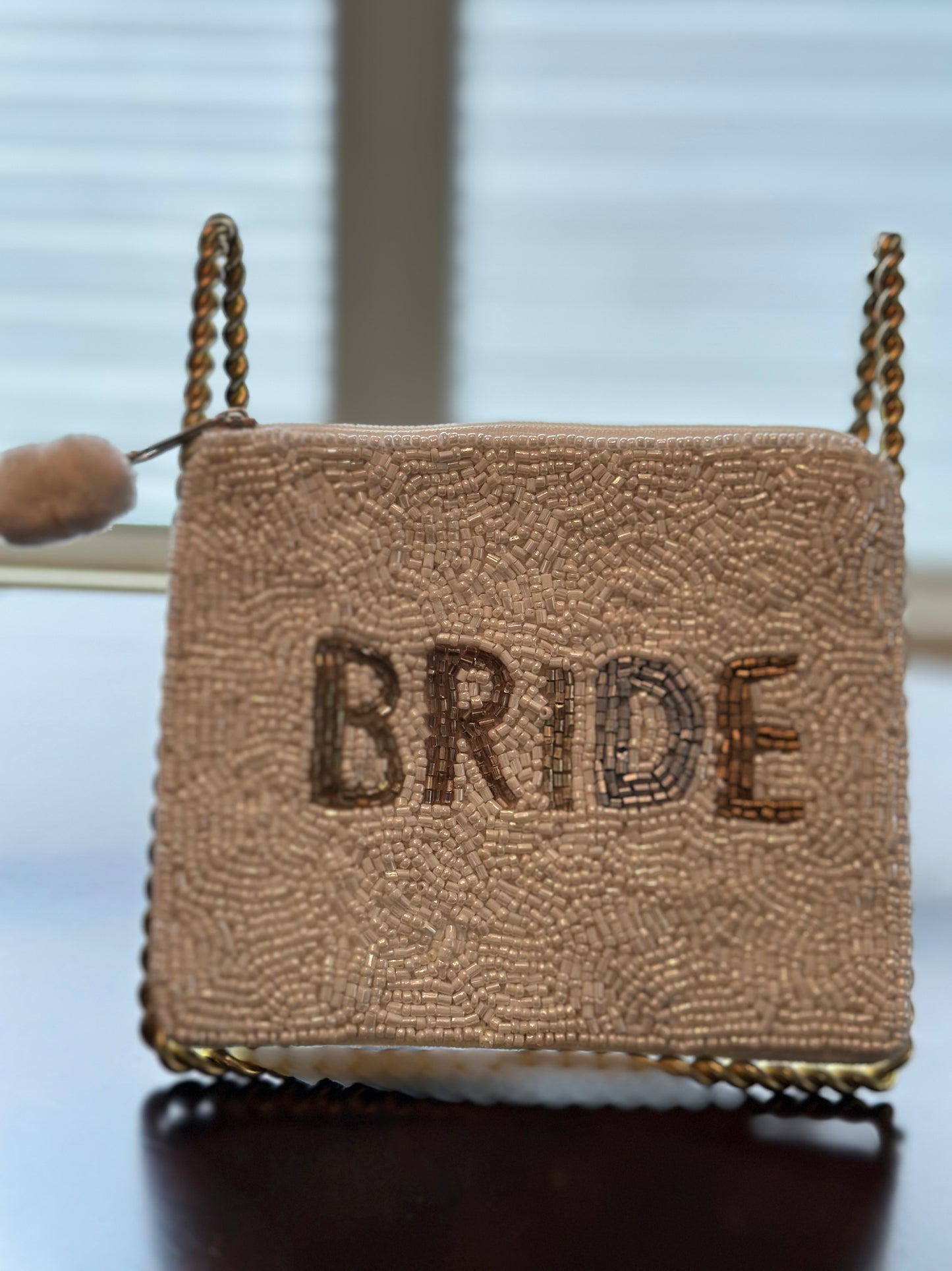 Bride Collection- Hand Beaded Pouch